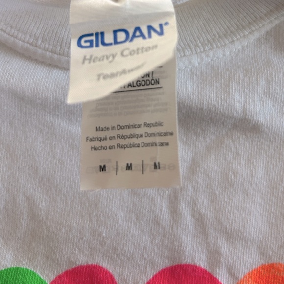 Local Bay Area Artist (Pacolli) Rainbow Hearts T-shirt - Picture 2 of 2